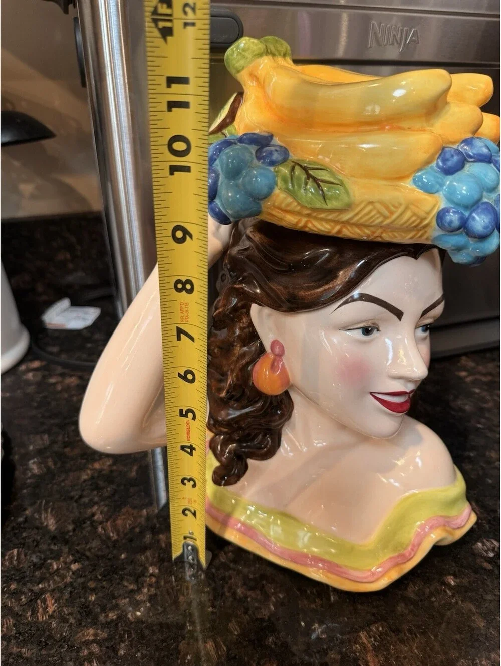 Carmen Miranda Retro Cookie Jar Casual Home 2005 11